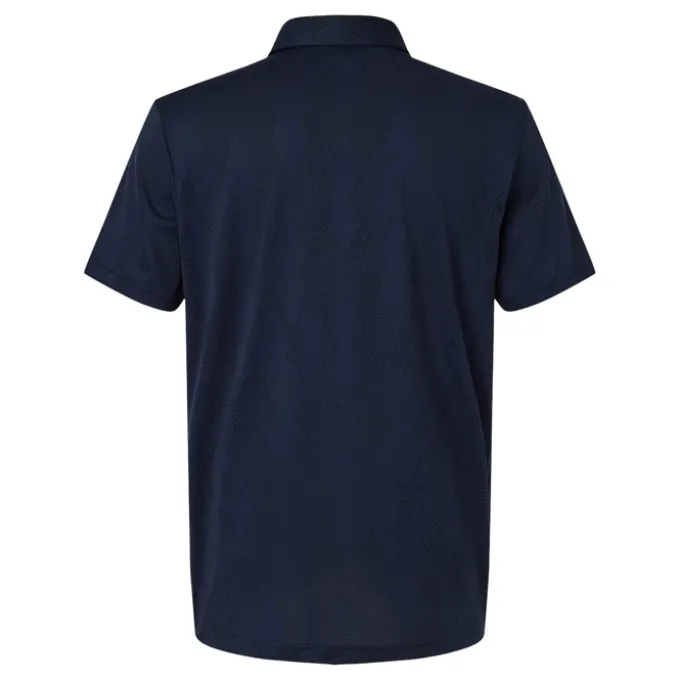 adidas Ultimate365 Textured Diamond Jacquard Polo