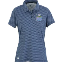 adidas 4-Way Stretch Printed Polo - Ladies'