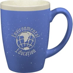 Adobe Ceramic Mug - 14 oz - Deep Etch