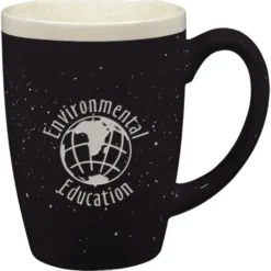 Adobe Ceramic Mug - 14 oz - Deep Etch