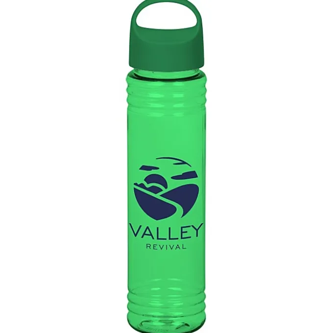 Adventure Bottle with Oval Crest Lid - 32 oz