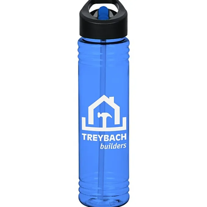 Adventure Bottle with Two-Tone Flip Straw Lid - 32 oz