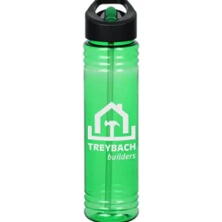 Adventure Bottle with Two-Tone Flip Straw Lid - 32 oz