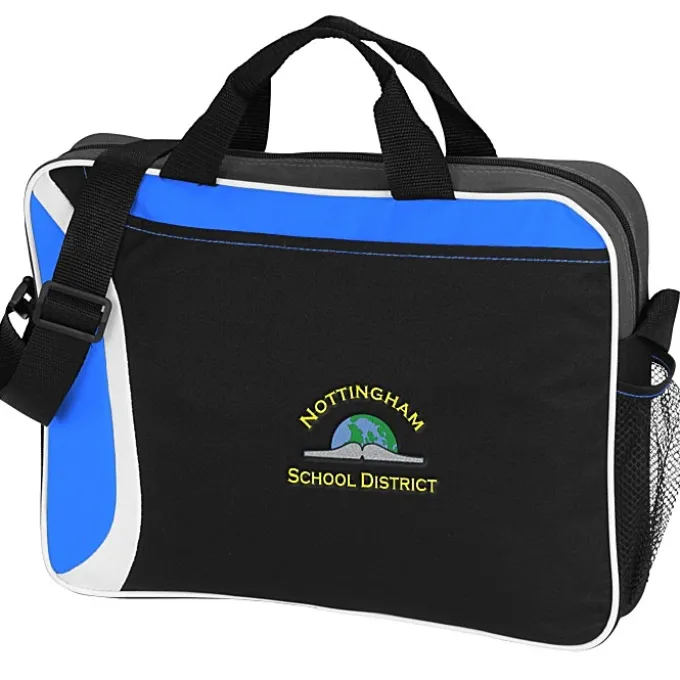 All Day Computer Brief Bag - Embroidered