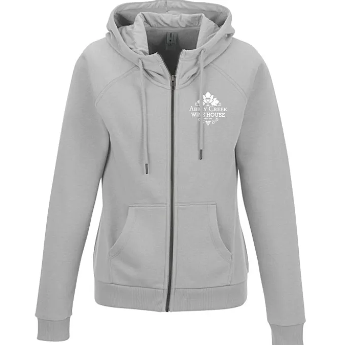 Allmade CVC Fleece Full-Zip Hoodie - Ladies'
