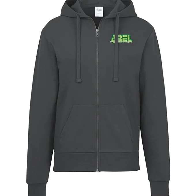 Allmade French Terry Full-Zip Hoodie - Embroidered