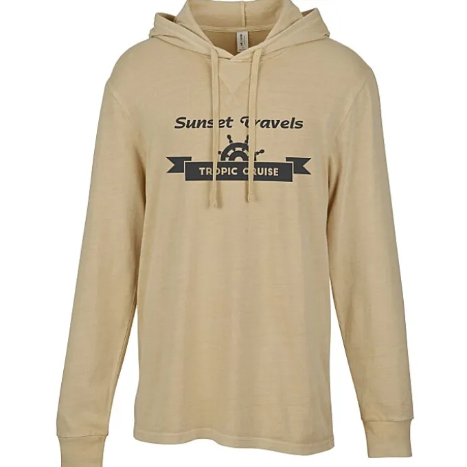 Allmade Organic Cotton Hooded Long Sleeve T-Shirt