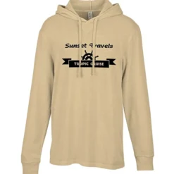 Allmade Organic Cotton Hooded Long Sleeve T-Shirt