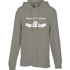 Allmade Organic Cotton Hooded Long Sleeve T-Shirt