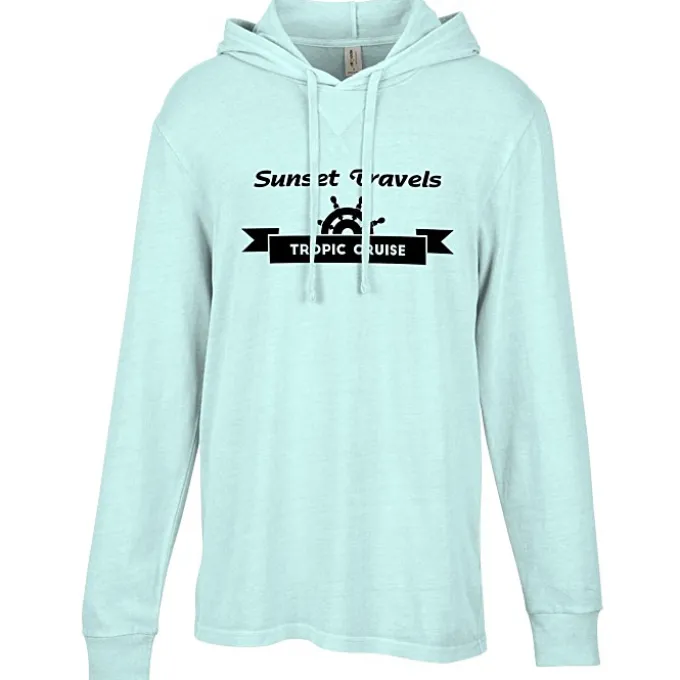 Allmade Organic Cotton Hooded Long Sleeve T-Shirt