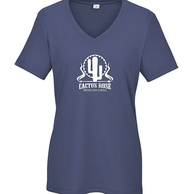 Allmade Recycled Blend V-Neck T-Shirt - Ladies'