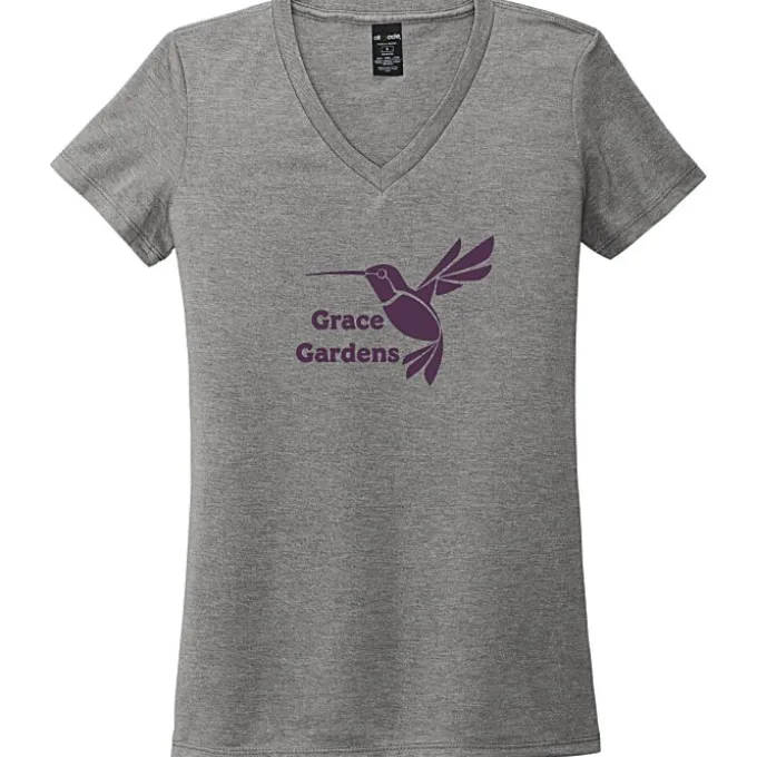 Allmade Tri-Blend V-Neck T-Shirt - Ladies'