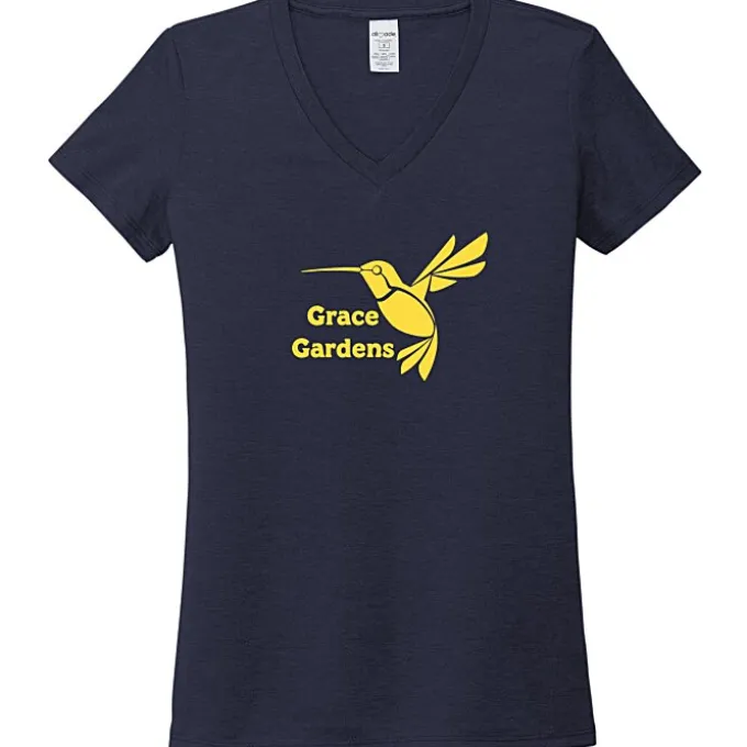 Allmade Tri-Blend V-Neck T-Shirt - Ladies'