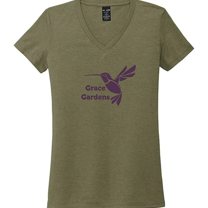 Allmade Tri-Blend V-Neck T-Shirt - Ladies'
