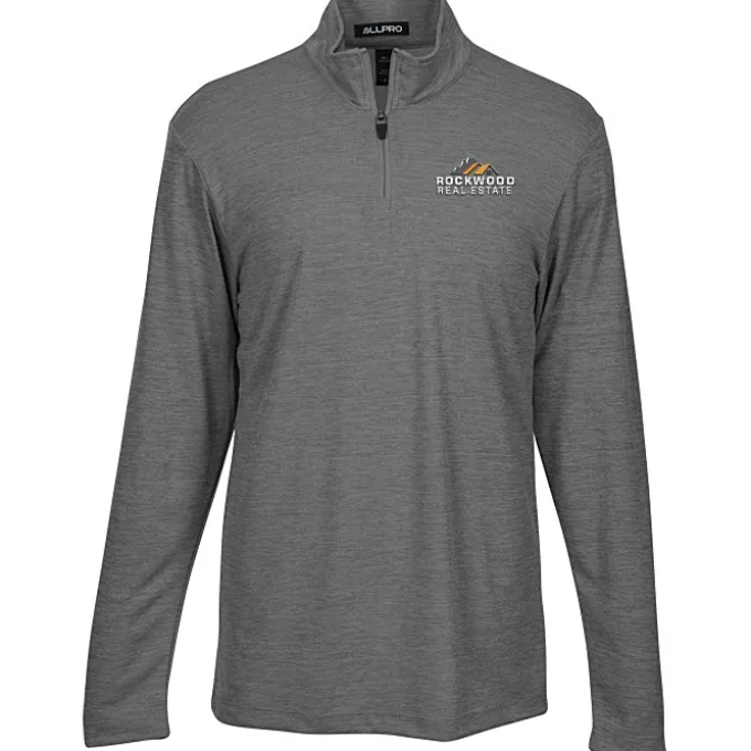 AllPro Performance Melange 1/4-Zip Pullover