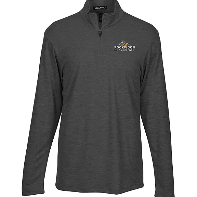 AllPro Performance Melange 1/4-Zip Pullover