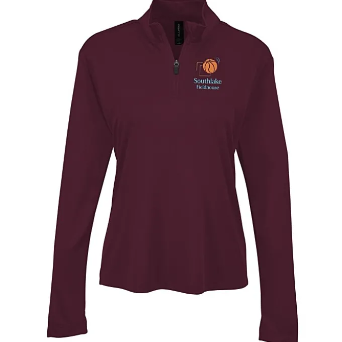 AllPro Pro-Lock Performance 1/4-Zip Pullover - Ladies'
