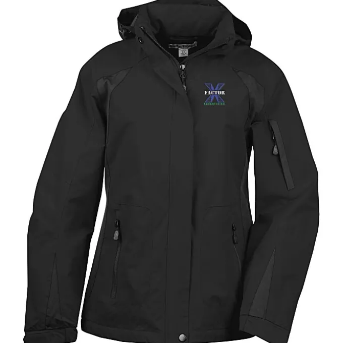 All-Season Colorblock Jacket - Ladies' - 24 hr