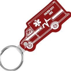 Ambulance Soft Keychain - Opaque