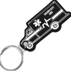 Ambulance Soft Keychain - Opaque