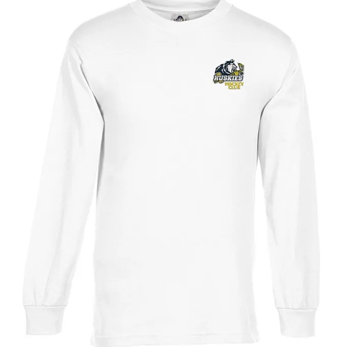 American Apparel Classic Cotton LS T-Shirt - Embroidered