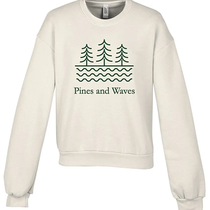 American Apparel ReFlex Fleece Crewneck Sweatshirt - Ladies'