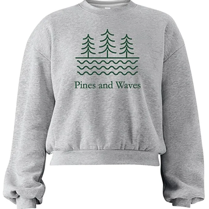 American Apparel ReFlex Fleece Crewneck Sweatshirt - Ladies'