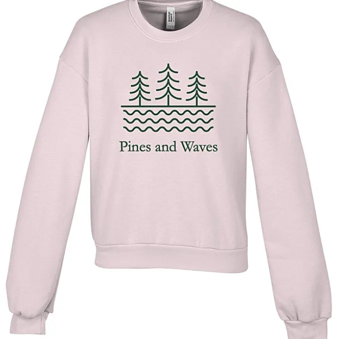 American Apparel ReFlex Fleece Crewneck Sweatshirt - Ladies'