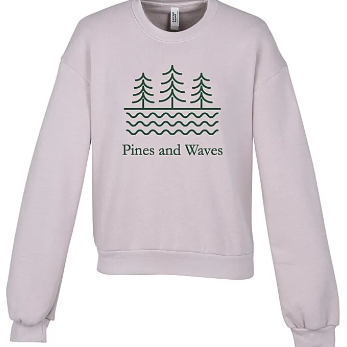 American Apparel ReFlex Fleece Crewneck Sweatshirt - Ladies'