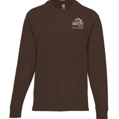 American Apparel Super Heavyweight Long Sleeve Pocket T-Shirt