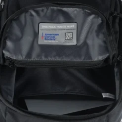 American Cancer Society Charity Laptop Backpack