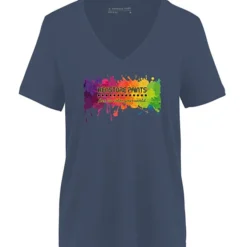 American Giant Classic Cotton V-Neck T-Shirt - Ladies' - Full Color