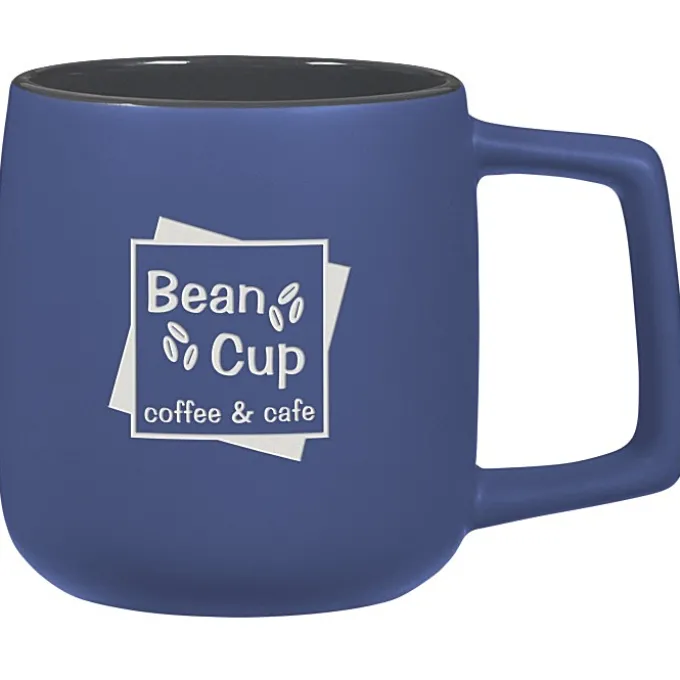 Ankara Coffee Mug - 14 oz - Deep Etch