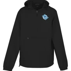 Anorack 1/2-Zip Hooded Packable Jacket