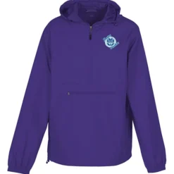 Anorack 1/2-Zip Hooded Packable Jacket