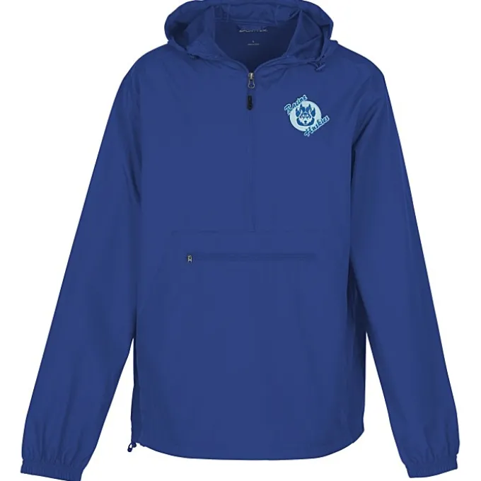 Anorack 1/2-Zip Hooded Packable Jacket