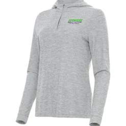 Antigua Daybreak 1/4-Zip Hooded Pullover - Ladies'