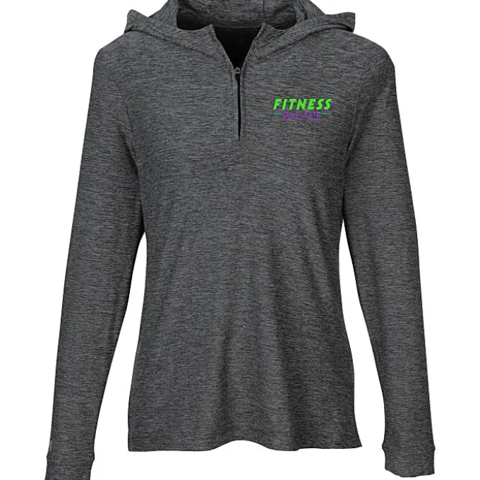 Antigua Daybreak 1/4-Zip Hooded Pullover - Ladies'