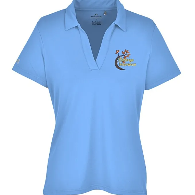 Antigua Era Solid Polo - Ladies'