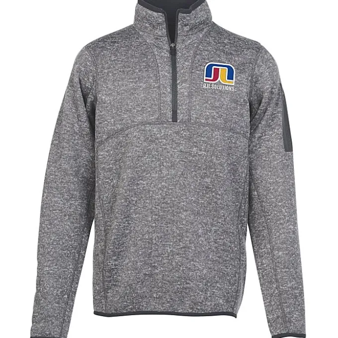 Antigua Fortune Heather Fleece Pullover - Men's