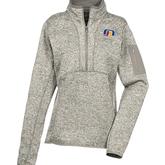 Antigua Fortune Heather Fleece Pullover - Ladies'