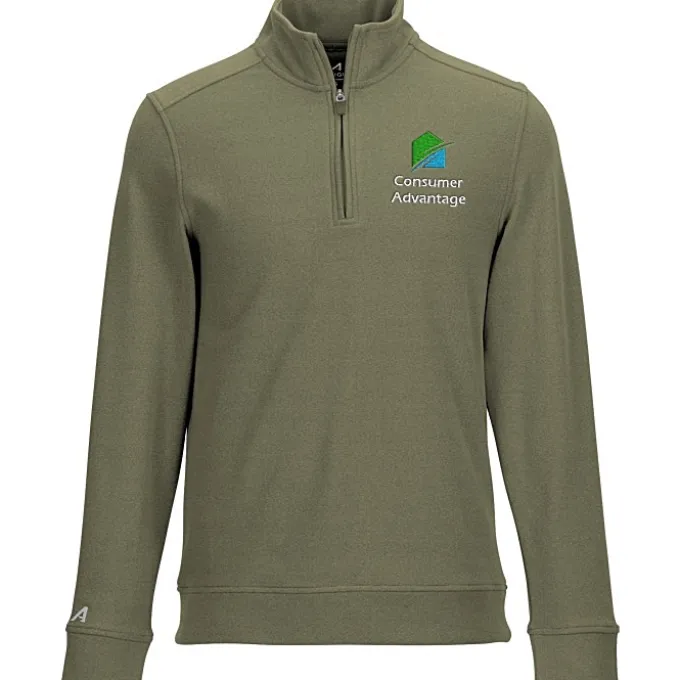 Antigua Subtle 1/4-Zip Pullover - Men's