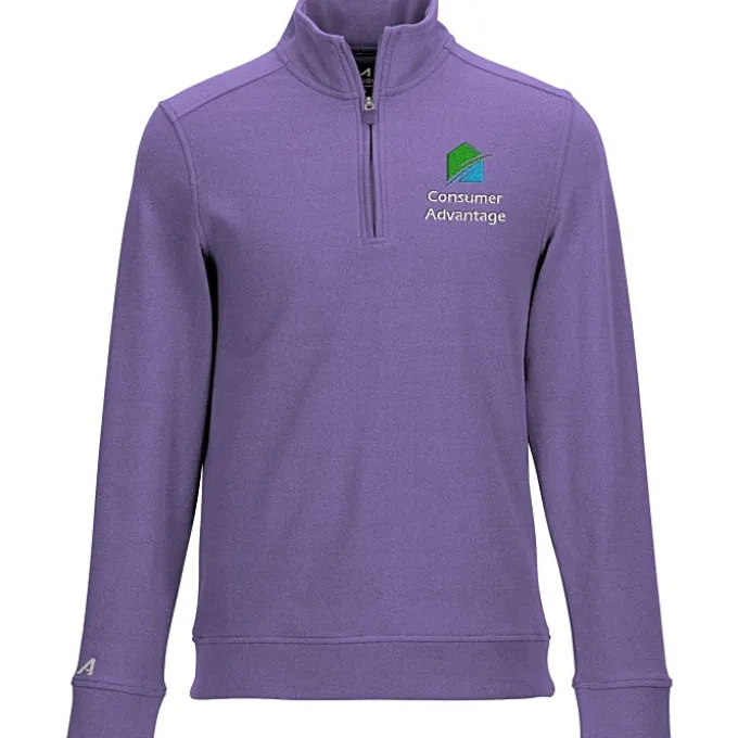 Antigua Subtle 1/4-Zip Pullover - Men's