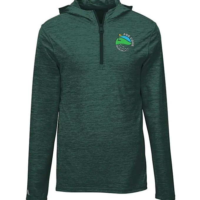 Antigua Tidy 1/4-Zip Hooded Pullover