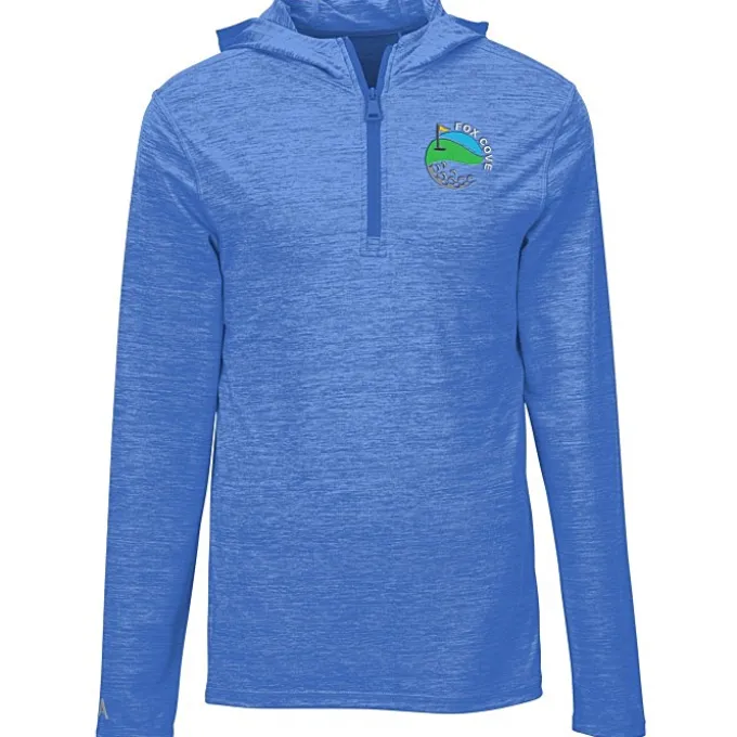 Antigua Tidy 1/4-Zip Hooded Pullover