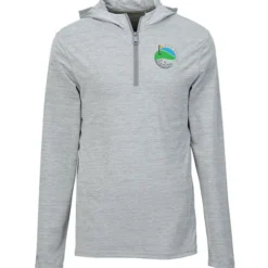 Antigua Tidy 1/4-Zip Hooded Pullover