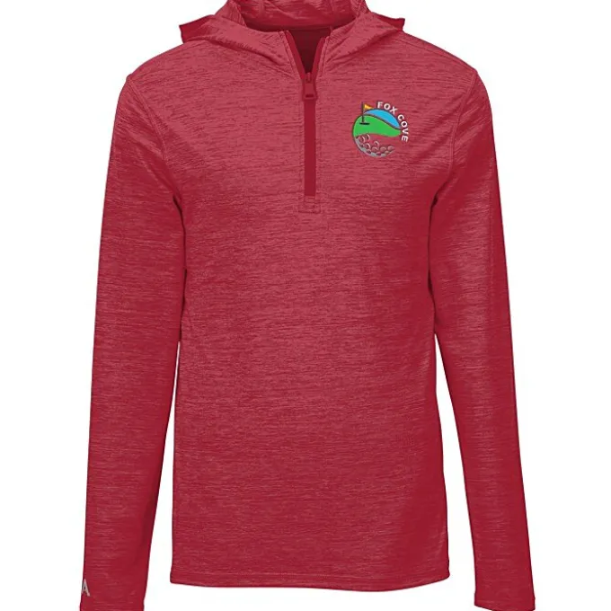 Antigua Tidy 1/4-Zip Hooded Pullover