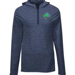 Antigua Tidy 1/4-Zip Hooded Pullover