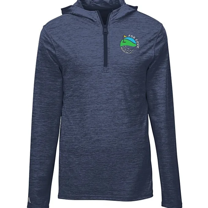 Antigua Tidy 1/4-Zip Hooded Pullover