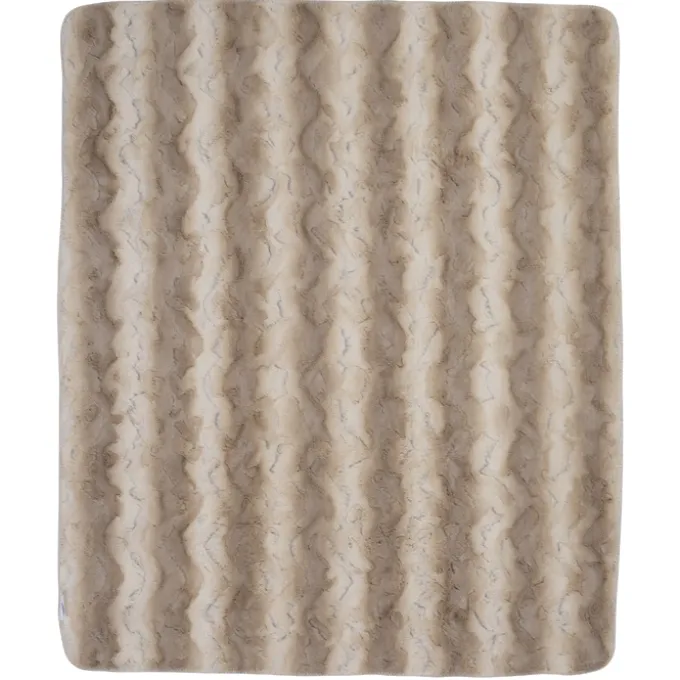 Appalachian Faux Fur Lined Throw